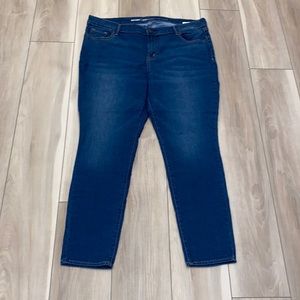 VGUC Old Navy Super Skinny Mid-Rise Plus Size 18 Regular Denim Jeans